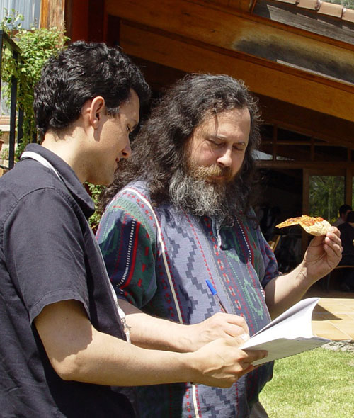 Richard Stallman en el libremeeting